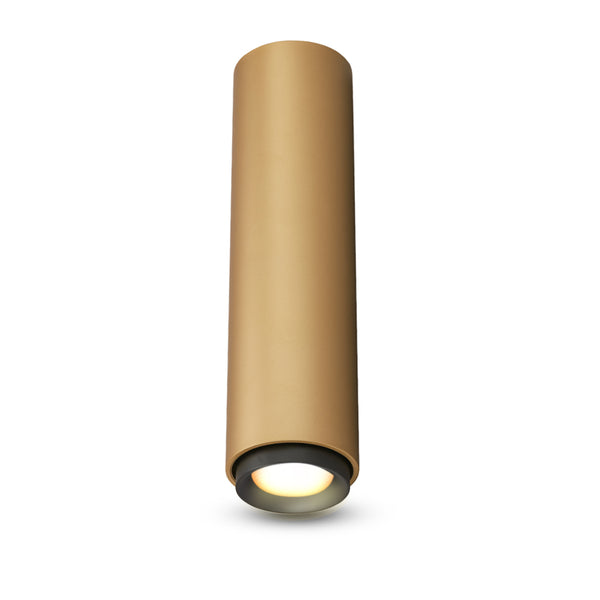 PYLON 10.25" Height LED Surface Mounted Downlight VMCL003801C012AB, Antique Brass