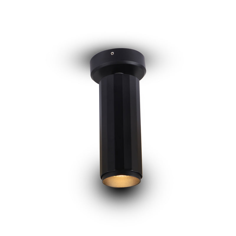 VONN ORBIT VMCL004101A008BL 2.75" 1 LIGHT LED ADJUSTABLE SURFACE MOUNTED SPOTLIGHT, ETL COMMERCIAL GRADE, Black
