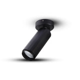 VONN ORBIT VMCL004101A008BL 2.75" 1 LIGHT LED ADJUSTABLE SURFACE MOUNTED SPOTLIGHT, ETL COMMERCIAL GRADE, Black