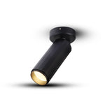 VONN ORBIT VMCL004101A008BL 2.75" 1 LIGHT LED ADJUSTABLE SURFACE MOUNTED SPOTLIGHT, ETL COMMERCIAL GRADE, Black