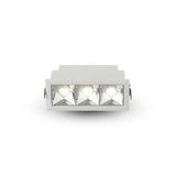 RUBIK VMDL000603A009WH 4.25" 3 LIGHT LED RECESSED DOWNLIGHT W/TRIM ETL CERTIFIED, COMMERCIAL GRADE, White