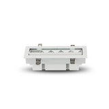 RUBIK VMDL000605C012WH 7.25" 5 LIGHT LED ADJUSTABLE RECESSED DOWNLIGHT W/TRIM, ETL COMMERCIAL GRADE, White