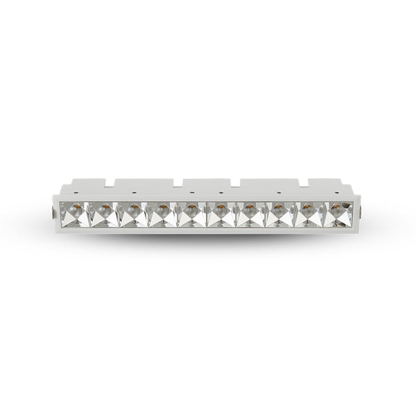 RUBIK 12.5" 10 LIGHT LED RECESSED DOWNLIGHT W/TRIM ETL CERTIFIED, COMMERCIAL GRADE, VMDL000610A024WH