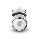 ORBIT VMDL000701A020WH 4.25" 1 LIGHT LED FLUSH MOUNTED ADJUSTABLE DOWNLIGHT, ETL, COMMERCIAL GRADE, White