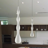 Polaris VMP24510WH 5" ETL Certified Integrated LED Height Adjustable Pendant Light in White