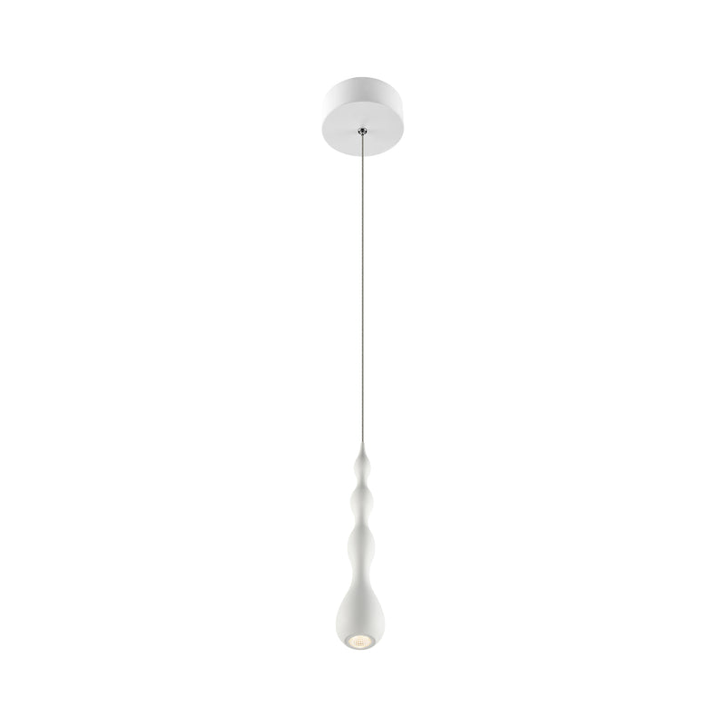 Polaris VMP24510WH 5" ETL Certified Integrated LED Height Adjustable Pendant Light in White
