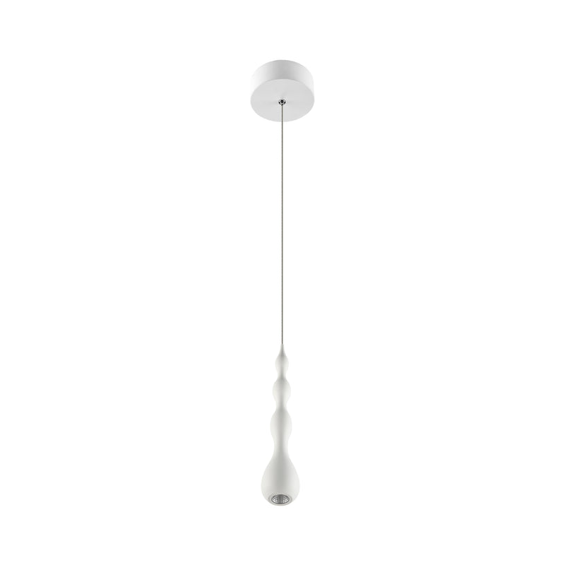 Polaris VMP24510WH 5" ETL Certified Integrated LED Height Adjustable Pendant Light in White