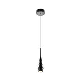 Polaris VMP26610BL 5" ETL Certified Integrated LED Height Adjustable Pendant Light in Black