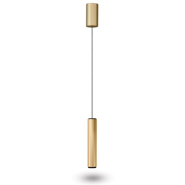 PYLON 8.25" LED Pendant VMPL001001A005AB, Antique Brass