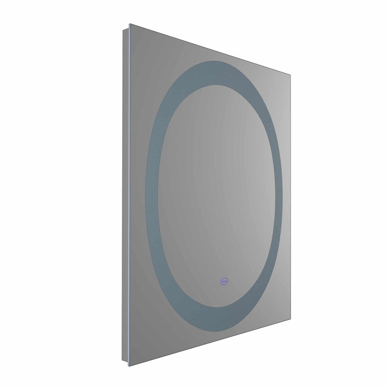 VONN VMRH0230TW Tunable White LED Bath Mirror in Silver, Rectangle 24"W x 30"H or 30"W x 36"H