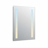 VONN VMRH0320TW Tunable White LED Bath Mirror in Silver, Rectangle 24"W x 30"H or 30"W x 36"H