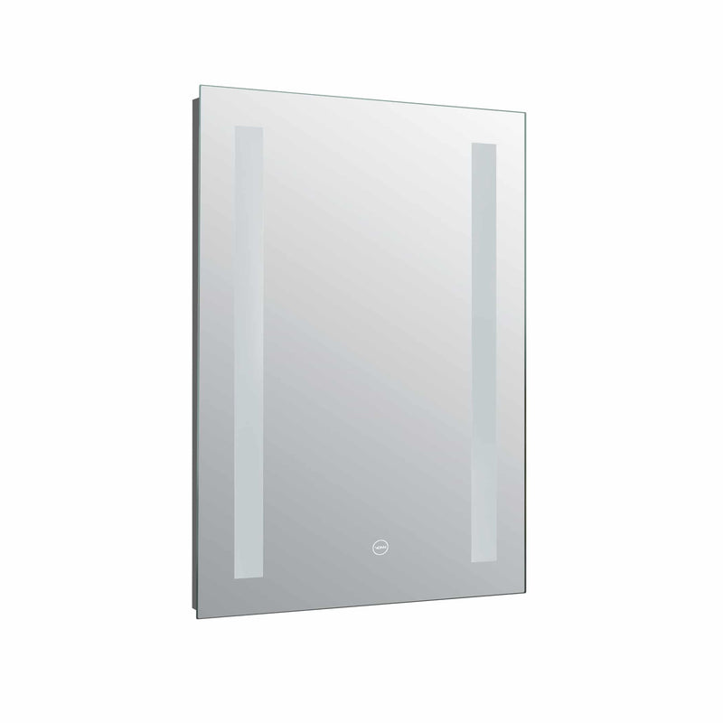 VONN VMRH0320 LED Bath Mirror in Silver, Rectangle 24"W x 30"H or 30"W x 36"H