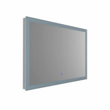 VONN VMRJ0108ATW Tunable White LED Bath Mirror in Silver, Rectangle 36"W x 24"H