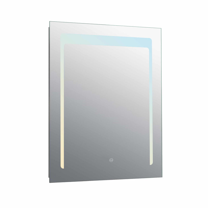 VONN VMRS0130TW Tunable White LED Bath Mirror in Silver, Rectangle 24"W x 30"H or 30"W x 36"H