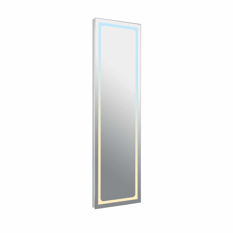 VONN VMRS0430TW Tunable White LED Bath Mirror in Silver, Rectangle 16"W x 55"H