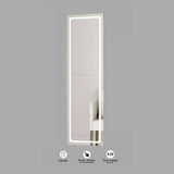 VONN VMRS0430 LED Bath Mirror in Silver, Rectangle 16"W x 55"H