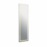 VONN VMRS0430 LED Bath Mirror in Silver, Rectangle 16"W x 55"H