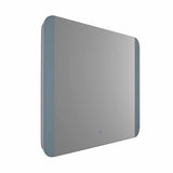 VONN VMRS0720A LED Bath Mirror in Silver, Rectangle 30"W x 24"H or 36"W x 30"H