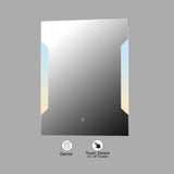VONN VMRS0920ATW Tunable White LED Bath Mirror in Silver, Rectangle or 30"W x 36"H