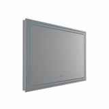 VONN VMRS1130ATW Tunable White LED Bath Mirror in Silver, Rectangle 36"W x 24"H