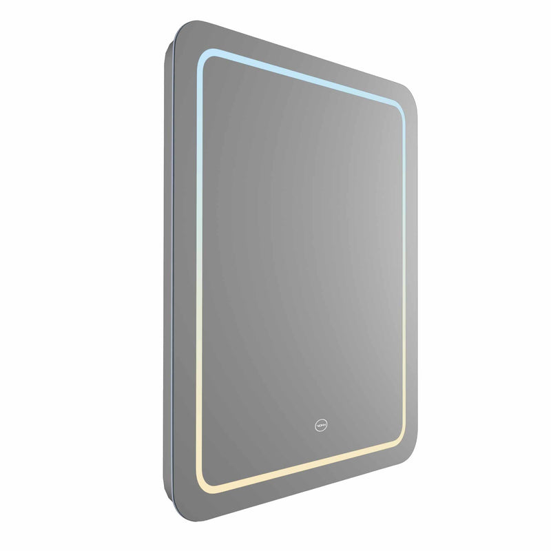VONN VMRS1530ATW Tunable White LED Bath Mirror in Silver, Rectangle 24"W x 30"H or 30"W x 36"H