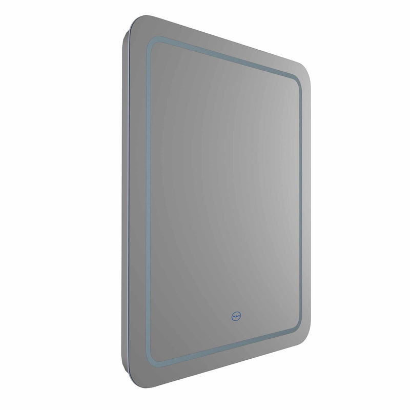 VONN VMRS1530A LED Bath Mirror in Silver, Rectangle 24"W x 30"H or 30"W x 36"H