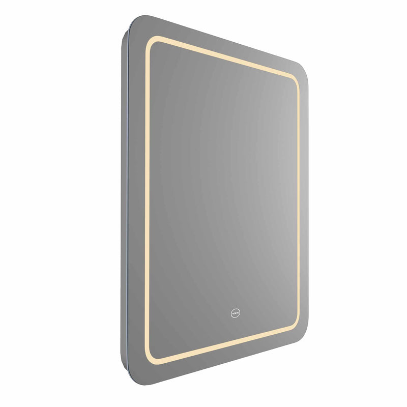 VONN VMRS1530A LED Bath Mirror in Silver, Rectangle 24"W x 30"H or 30"W x 36"H