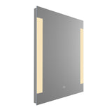 VONN VMRS1830A LED Bath Mirror in Silver, Rectangle 24"W x 30"H or 30"W x 36"H