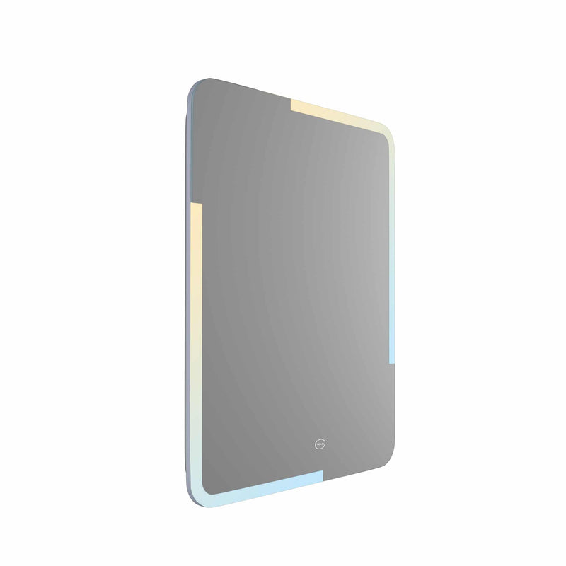 VONN VMRS3920ATW Tunable White LED Bath Mirror in Silver, Rectangle 24"W x 30"H or 30"W x 36"H