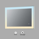VONN VMRS5930ATW Tunable White LED Bath Mirror in Silver, Rectangle 24"W x 30"H or 30"W x 36"H