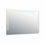 VONN VMRS6030ATW Tunable White LED Bath Mirror in Silver, Rectangle 30"W x 24"H or 36"W x 30"H