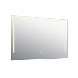 VONN VMRS6030A LED Bath Mirror in Silver, Rectangle 30"w x 24"H or 36"W x 30"H
