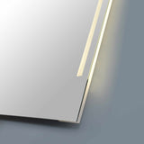 VONN VMRS6030A LED Bath Mirror in Silver, Rectangle 30"w x 24"H or 36"W x 30"H