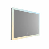 VONN VMRS6330ATW Tunable White LED Bath Mirror in Silver, Rectangle 30"W x 24"H or 36"W x 30"H