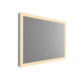 VONN VMRS6330A LED Bath Mirror in Silver, Rectangle 30"w x 24"H or 36"W x 30"H