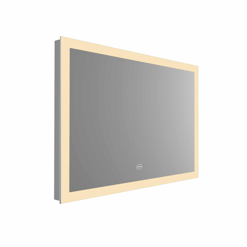 VONN VMRS6330A LED Bath Mirror in Silver, Rectangle 30"w x 24"H or 36"W x 30"H