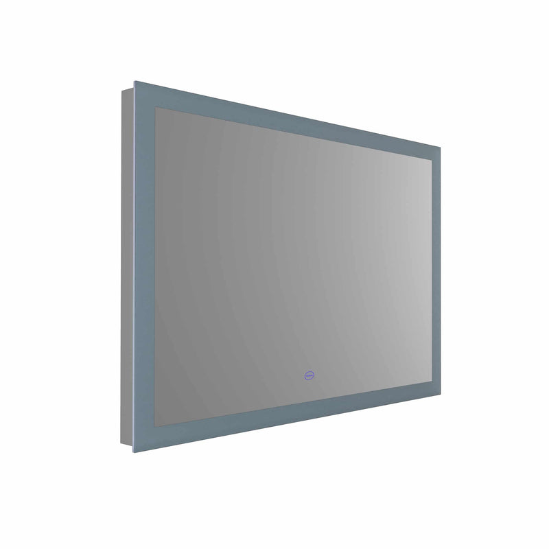 VONN VMRS6330A LED Bath Mirror in Silver, Rectangle 30"w x 24"H or 36"W x 30"H
