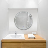 VONN VMRS6620 LED Bath Mirror in Silver, Round 30"W x 30"H