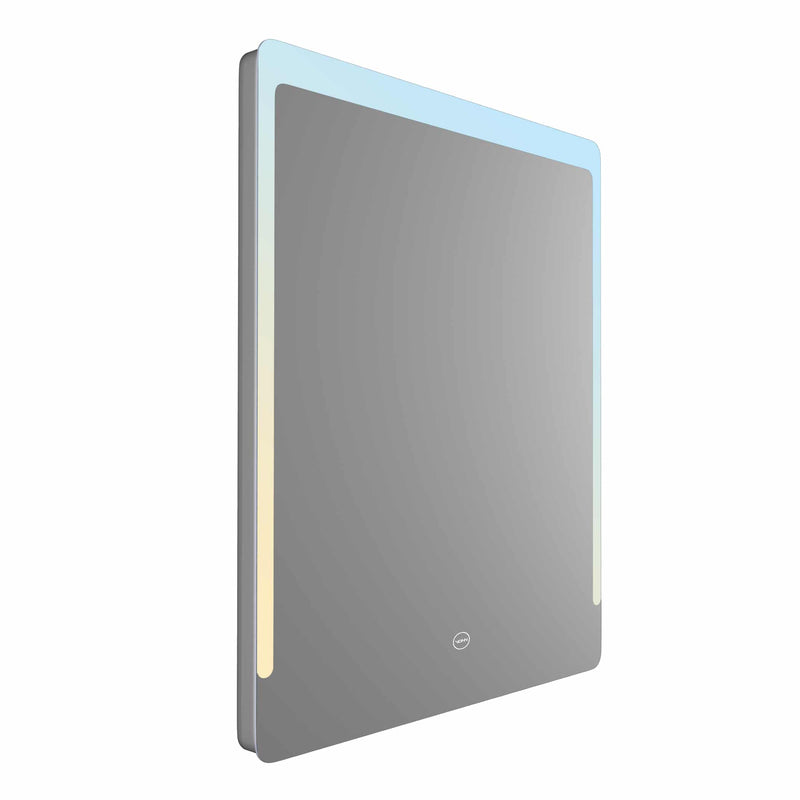 VONN VMRS6730ATW Tunable White LED Bath Mirror in Silver, Rectangle 24"W x 30"H or 30"W x 36"H