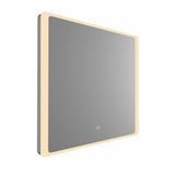 VONN VMRS6830A LED Bath Mirror in Silver, Rectangle 30"W x 24"H or 36"W x 30"H