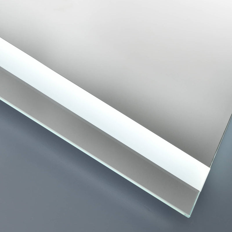 VONN VMRS6930A LED Bath Mirror in Silver, Rectangle 30"W x 24"H or 36"W x 30"H