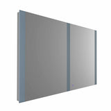 VONN VMRS7130ATW Tunable White LED Bath Mirror in Silver, Rectangle 48"W x 30"H