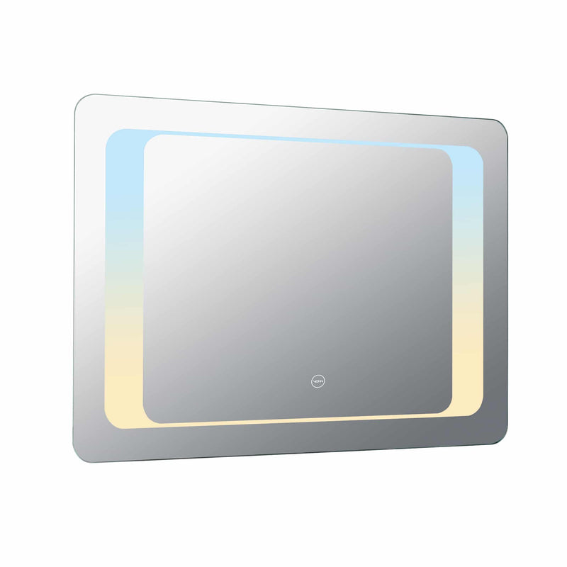 VONN VMRS7820TW Tunable White LED Bath Mirror in Silver, Rectangle 30"W x 24"H or 36"W x 30"H