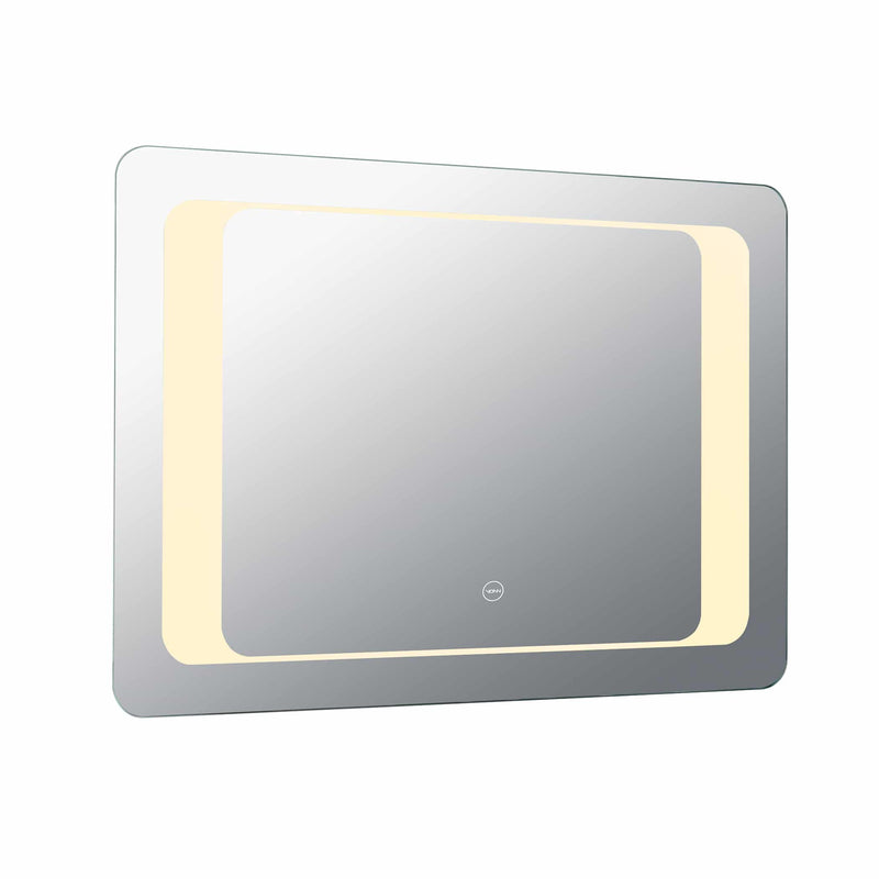 VONN VMRS7820 LED Bath Mirror in Silver, Rectangle 30"W x 24"H or 36"W x 30"H