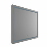 VONN VMRS7920TW Tunable White LED Bath Mirror in Silver, Rectangle 30"W x 24"H or 36"W x 30"H