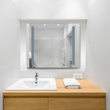 VONN VMRS8020TW Tunable White LED Bath Mirror in Silver, Rectangle 30"W x 24"H or 36"W x 30"H