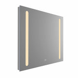 VONN VMRS8020 LED Bath Mirror in Silver, Rectangle 30"W x 24"H or 36"W x 30"H