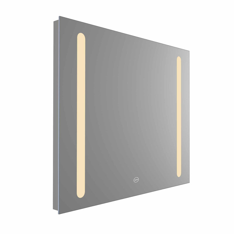VONN VMRS8020 LED Bath Mirror in Silver, Rectangle 30"W x 24"H or 36"W x 30"H