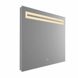VONN VMRS9820 LED Bath Mirror in Silver, Rectangle 30"W x 24"H or 36"W x 30"H
