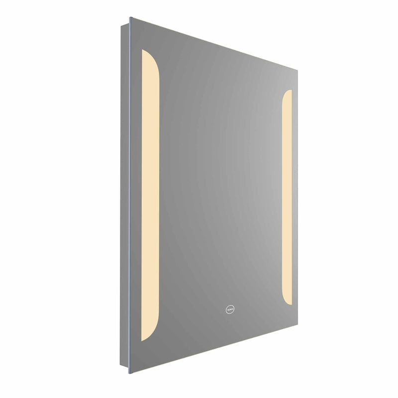 VONN VMRY0120 LED Bath Mirror in Silver, 24"W x 30"H or Rectangle 30"W x 36"H